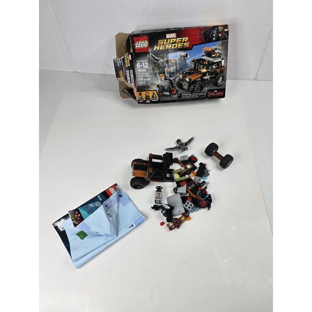LEGO Marvel Super Heroes: Crossbones' Hazard Heist (76050) Used
